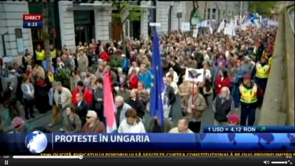 protest ungaria