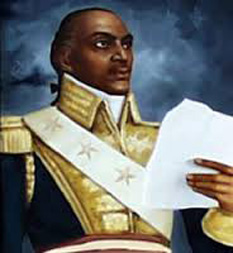 François-Dominique Toussaint Louverture - foto preluat de pe cersipamantromanesc.com
