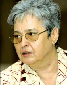 Jeana Gheorghiu (n. 6 iunie 1946 – d. 18 mai 2007) jurnalistă română, realizatoare de emisiuni de televiziune și radio, și director al TVR2 între 2002 și 2004. - foto preluat de pe ro.wikipedia.org