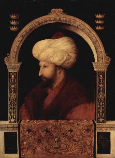 Mahomed al II-lea - foto preluat de pe cersipamantromanesc.wordpress.com