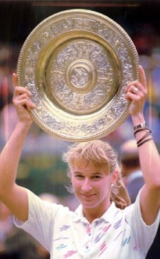 Stefanie Maria "Steffi" Graf (born 14 June 1969) campioana  germană de tenis - foto - cersipamantromanesc.wordpress.com