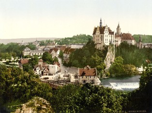 Castelul din Sigmaringen, locul căsătoriei - foto - ro.wikipedia.org