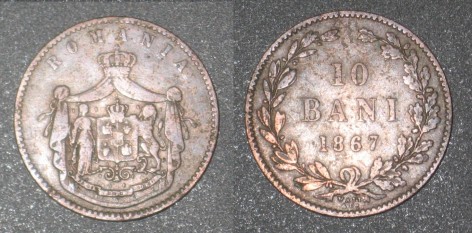 10 bani din 1867 - foto: ro.wikipedia.org