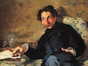 Stéphane Mallarmé (n. 18 martie, 1842, d. 9 septembrie, 1898), de fapt cu numele real Étienne Mallarmé, a fost un poet și critic francez, o figură de seamă a curentului simbolist european. A cultivat o poezie cerebrală, voit obscură, bogată în sensuri filozofice, de o rară muzicalitate și forță sugestivă. Creația sa („Herodiada”, „După-amiaza unui faun”, „Poezii”) constituie o expresie viguroasă și originală a poeziei moderne. Mai târziu, prin opera sa a influențat decisiv școli artistice reprezentative ale secolului al XX-lea, cum ar fi: cubismul, futurismul, dadaismul, suprarealismul - in imagine, Stéphane Mallarmé, portret de Édouard Manet - foto: ro.wikipedia.org