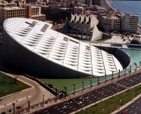 Biblioteca din Alexandria - foto: descopera.org