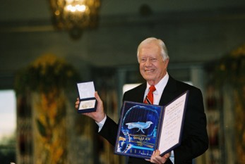 Jimmy Carter - Premiul Nobel pentru Pace Ceremonia, Oslo City Hall, 10 decembrie, 2002.