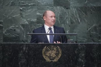 Prim-ministrul Streleț la tribuna ONU - foto: infoprut.ro (gov.md)