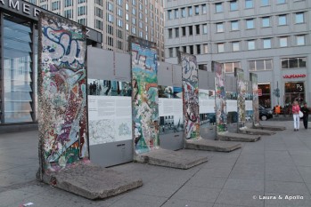 Ramasite din Zidul Berlinului la Potsdammer Platz - foto: dreamtrips.ro