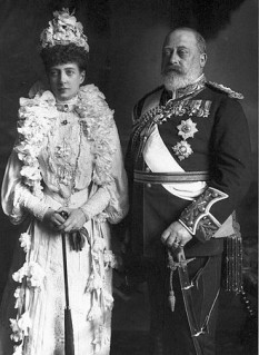 Regina Alexandra și regele Eduard al VII-lea, 1903 - foto:  ro.wikipedia.org