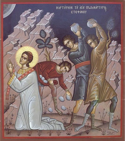 Martiriul Sfântului Apostol Întâiul Mucenic și Arhidiacon Ștefan - foto preluat de pe doxologia.ro