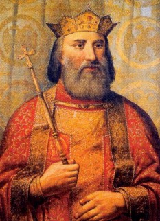 Ștefan Lazăr Hrebeljanovici (1329 - 28 iunie 1389), cunoscut de asemenea cu numele Țarul Lazăr, a fost un cneaz sârb din Evul Mediu, domnitor al Serbiei morave, o parte din fostul puternic Țarat Sârb sub domnia lui Ștefan cel Puternic. Lazăr a luptat în Bătălia de la Kosovo Polje cu o oaste de două ori mai mică din punct de vedere numeric decât cea a Imperiului Otoman și a murit, împreună cu cea mai mare parte din boierimea sârbească și Murad care în cele din urmă a dus la căderea Serbiei ca stat suveran.[1] Evenimentele sunt considerate de o mare importanță pentru națiunea sârbă, iar cneazul este venerat ca un sfânt de Biserica Ortodoxă Sârbă și un erou în poezia epică sârbă - foto ("Knez Lazar Hrebeljanović", oil painting by Vladislav Titelbah): ro.wikipedia.org