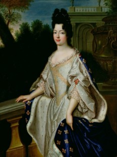 Marie-Adélaïde de Savoia (6 decembrie 1685 - 12 februarie 1712), mama regelui Ludovic al XV-lea al Franței. Fiica cea mare a lui Victor Amadeus al II-lea al Sardiniei și a primei sale soții, Anne Marie de Orléans. Ducesă de Burgundia după căsătorie, la moartea socrului său, Delfinul Ludovic, în 1711, devine Delfină a Franței - foto:  ro.wikipedia.org
