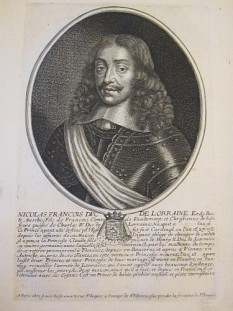Nicolas François (6 decembrie 1609 – 25 ianuarie 1670), de asemenea cunoscut ca Nicolas al II-lea, a fost Duce de Lorena și Duce de Bar timp de câteva luni în anul 1634. A fost Duce în timpul invaziei lorene de către francezi în Războiul de Treizeci de Ani - foto:  ro.wikipedia.org