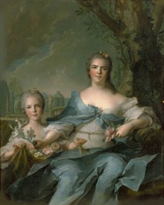 Marie Louise Élisabeth a Franței, Ducesă de Parma, Piacenza și Guastalla (14 august 1727 – 6 decembrie 1759), cel mai mare copil al regelui Ludovic al XV-lea al Franței și a soției lui, Maria Leszczyńska, și sora geamănă cea mare a Henriette-Anne. Ca fiică a regelui, ea era Fiică a Franței. S-a căsătorit cu Filip, Duce de Parma, al patrulea fiu al regelui Filip al V-lea al Spaniei devenind Ducesă de Parma - foto:  ro.wikipedia.org
