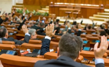 Vot pe Legea Bugetului în Parlament, 16 decembrie 2015 - foto: Eugen Horoiu/Epoch Times