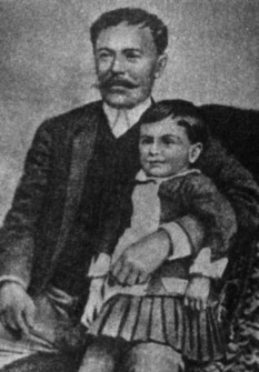 Ion Luca Caragiale și fiul său Mateiu - foto: ro.wikipedia.org