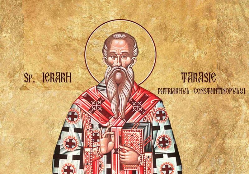 Sf. Ier. Tarasie, Patriarhul Constantinopolului (730 - 806) - foto preluat de pe ziarullumina.ro