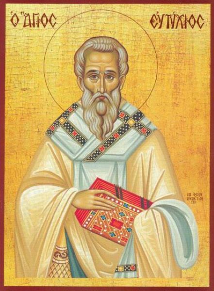Sf. Ier. Eutihie, patriarhul Constantinopolului(†582) - foto preluat de pe doxologia.ro