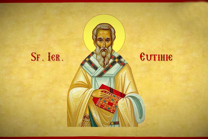 Sf. Ier. Eutihie, patriarhul Constantinopolului (†582) - foto preluat de pe doxologia.ro