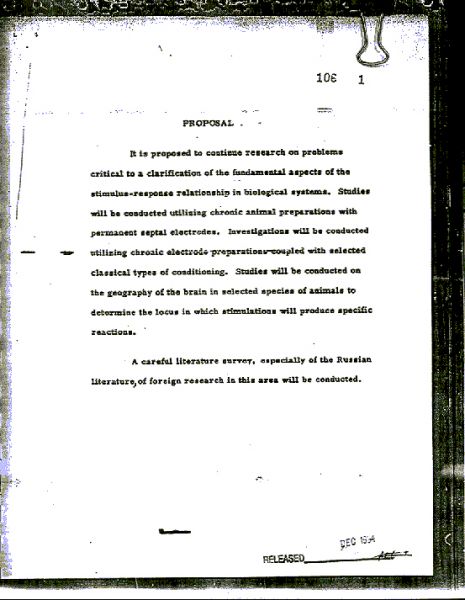 Documente MKUltra declasificate - foto: ro.wikipedia.org