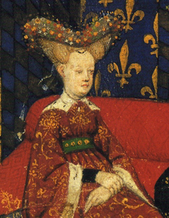 Isabeau de Bavaria (Isabella de Bavaria-Ingolstadt; c. 1370 – 24 septembrie 1435) a fost soția regelui Carol al VI-lea al Franței, membru al Casei de Valois. Și-a asumat un proeminent rol în afacerile publice în ultimii ani ai dezastruoasei domnii a soțului ei - foto: ro.wikipedia.org