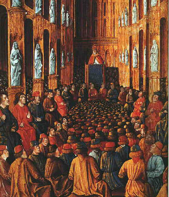 Papa Urban al II-lea la Conciliul de la Clermont - foto: ro.wikipedia.org