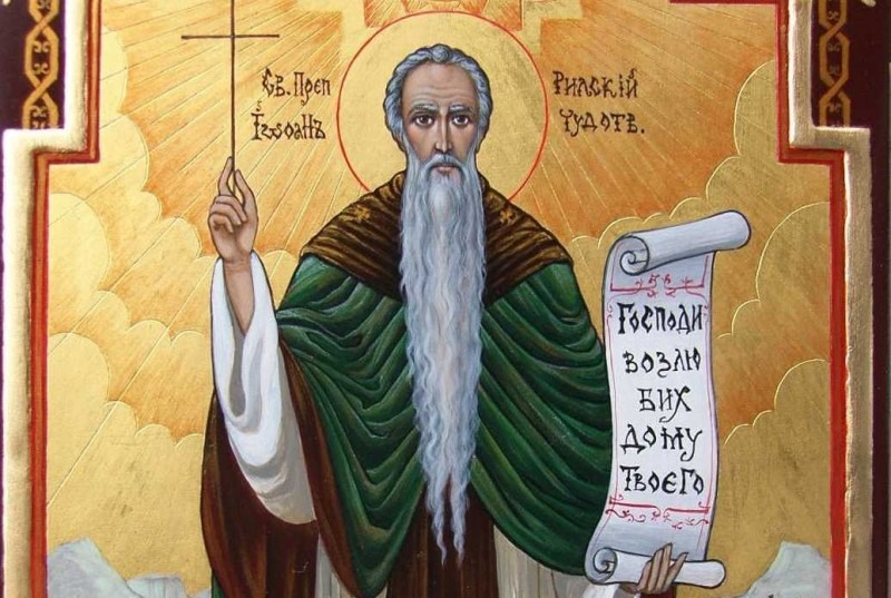 Sf. Cuv. Ioan de la Rila (876 - 946) - foto preluat de pe doxologia.ro