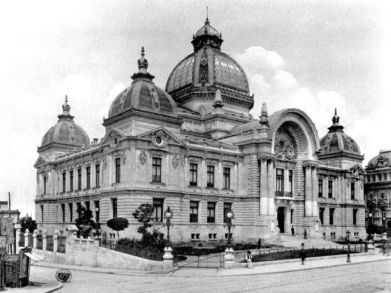 Casa de Economii și Consemnațiuni la 1900 - foto preluat de pe ro.wikipedia.org