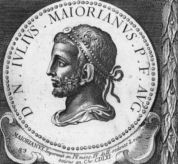 Iulius Valerius Maiorianus (420 ca. – d. 7 august 461, Tortona), cel mai cunoscut ca Majorian, a fost un împărat roman din 457 până la moartea sa - foto preluat de pe ro.wikipedia.org-