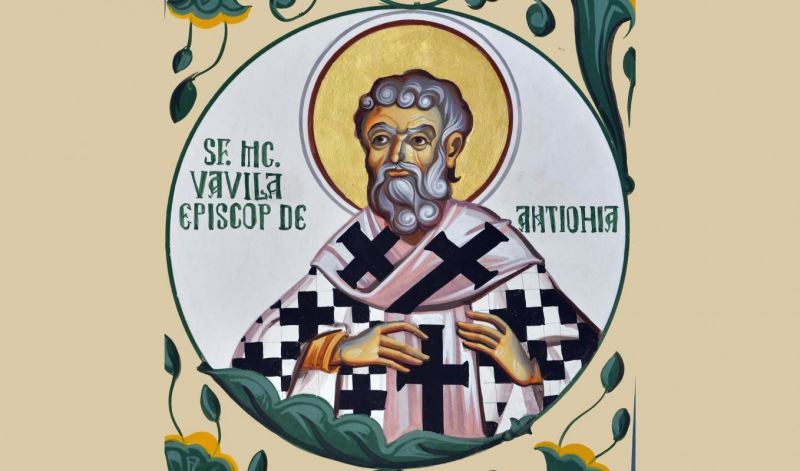 Sf. Sfinţit Mc Vavila, episcopul Antiohiei (†252) - foto preluat de pe ziarullumina.ro
