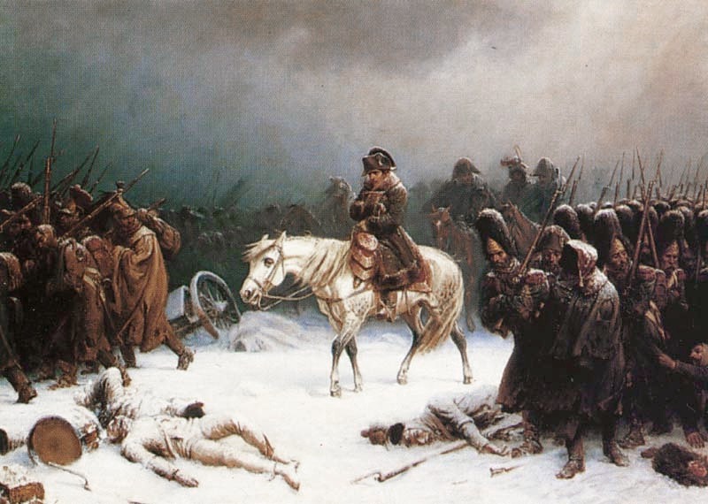 Bătălia de la Berezina (26 - 29 noiembrie 1812) - parte din războaiele napoleoniene - Campania din Rusia (1812) - foto preluat de pe ro.wikipedia.org