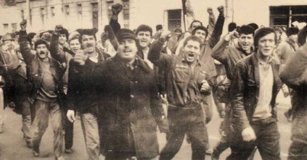 Revolta anticomunistă de la Brașov (15 noiembrie 1987) - foto preluat de pe facebook.com