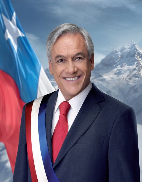Miguel Juan Sebastián Piñera Echeñique (n. 1 decembrie 1949, Santiago de Chile) este un politician chilian. A fost preşedinte al statului Chile între anii 2010 şi 2014 - foto preluat de pe ro.wikipedia.org