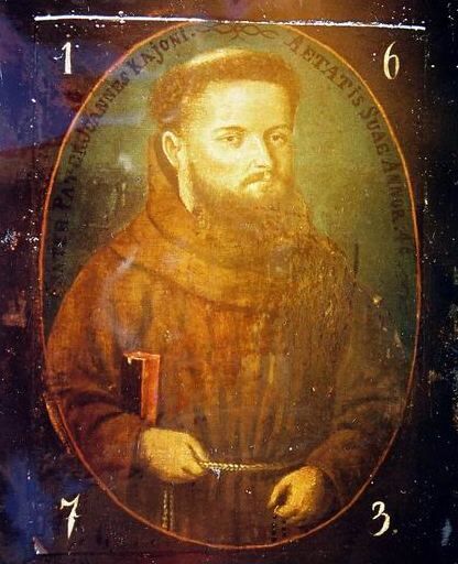 Ioan Căianu (în maghiară Kájoni János, latinizat Ioannes Caioni) (n. 8 martie 1629, Căianu Mic - d. 25 aprilie 1687, Lăzarea) a fost un călugăr franciscan din Transilvania, primul autor român de muzică cultă, constructor și reparator de orgi, culegător de folclor, gânditor renascentist și precursor al iluminismului - in imagine, „Fratele şi părintele Ioan Căianu la vârsta de 44 de ani” - foto preluat de pe ro.wikipedia.org
