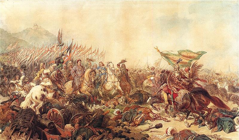 Bătălia de la Viena 1683 - Sobieski at Vienna by Juliusz Kossak - foto preluat de pe en.wikipedia.org