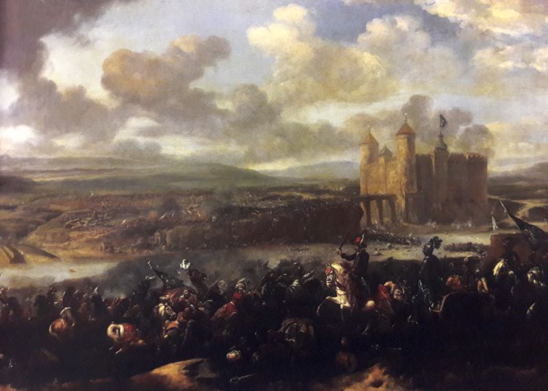 Bătălia de la Hotin (11 noiembrie 1673) Jan van Huchtenburg - foto preluat de pe en.wikipedia.org