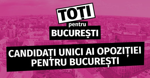 Candidați unici ai opoziției pentru București - foto preluat de pe totipentrubucuresti.ro