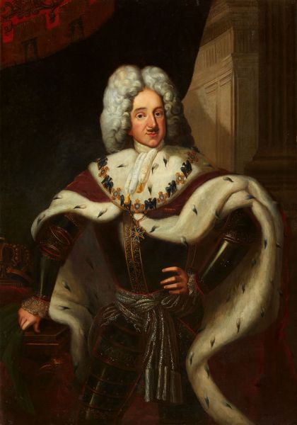 Frederic I al Prusiei (germană Friedrich I.; n. 11 iulie 1657 – d. 25 februarie 1713) a fost „burggraf” (conte) de Nürnberg, ca Frederic al III-lea prinț elector de Brandenburg, duce de Prusia și, între anii 1701–1713 rege în Prusia sub numele de Friedrich I (King Frederick I in 1701) - foto preluat de pe en.wikipedia.org