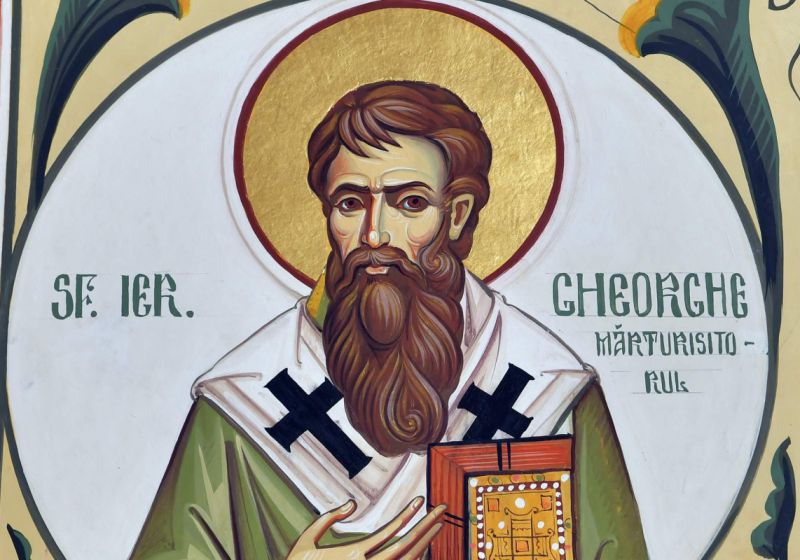 Sf. Ier. Gheorghe Mărturisitorul, Episcopul Mitilenei (776 - 821) - foto preluat de pe ziarullumina.ro