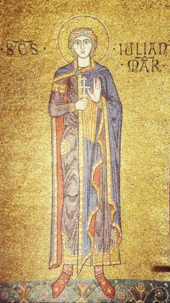 Sf. Mc. Iulian din Tars (†305) - foto preluat de pe ro.orthodoxwiki.org