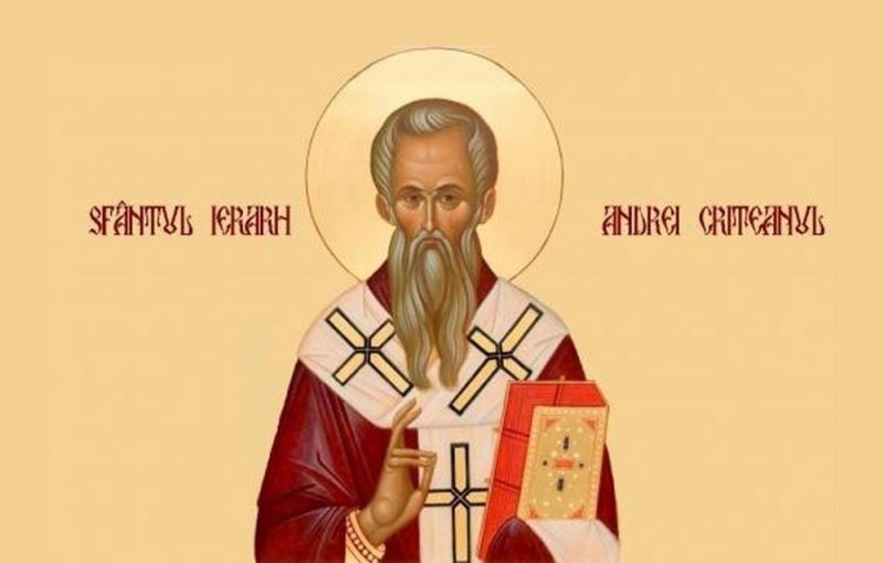 Sf. Ier. Andrei, arhiepiscopul Cretei (sec. VII-VIII) pomenit la 4 iulie - foto preluat de pe ziarullumina.ro