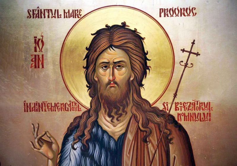 Sf. Proroc Ioan Botezătorul (†36 d.Hr) - foto preluat de pe ziarullumina.ro