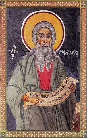Sf. Proroc Maleahi (Secolul al V-lea î.Hr.) - foto preluat de pe ro.orthodoxwiki.org