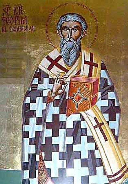 Sfântul Ierarh Teotim I al Tomisului (Secolul al IV-lea) - foto preluat de pe doxologia.ro