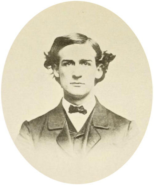 John Jacob Loud (n. 2 noiembrie 1844 – d. 10 august, 1916) a fost un inventator american cunoscut pentru primul design al pixului (sau stiloul cu bilă) - (John J. Loud at Harvard, circa 1866) foto preluat de pe ro.wikipedia.org