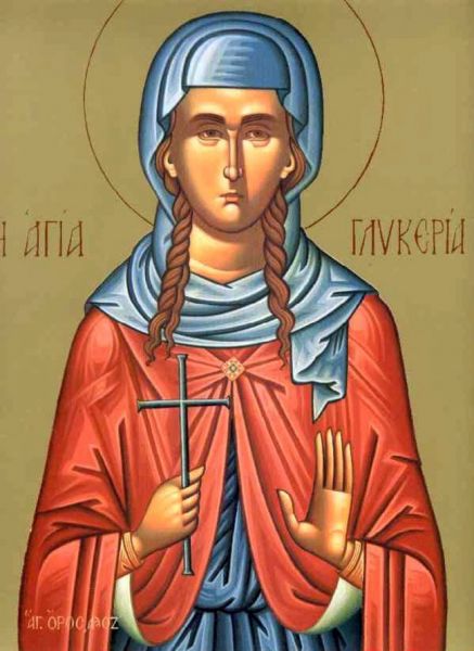 Sfânta Muceniță Glicheria (Secolul al II-lea) - foto preluat de pe www.facebook.com/basilica.ro