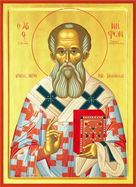 Sf. Ier. Nifon, Patriarhul Constantinopolului (†1508) - foto preluat de pe  doxologia.ro