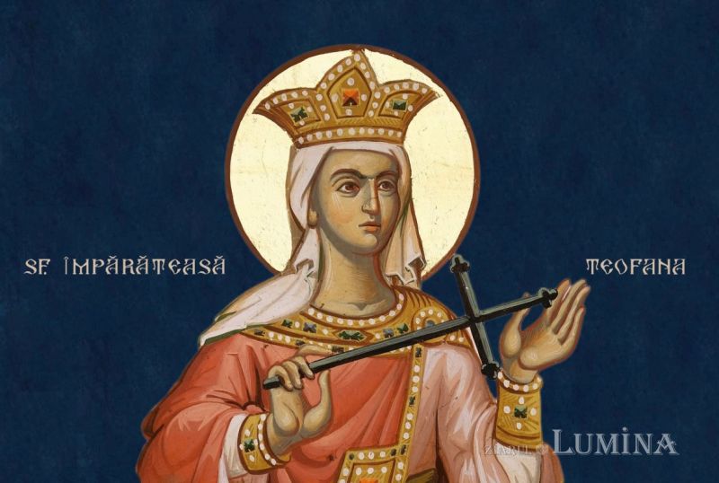 Sf. Teofana împărăteasa (Secolul al IX-lea) - foto preluat de pe ziarullumina.ro