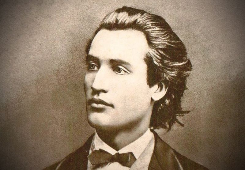 Mihai Eminescu  (1850 – 1889) - foto preluat de pe ziarullumina.ro