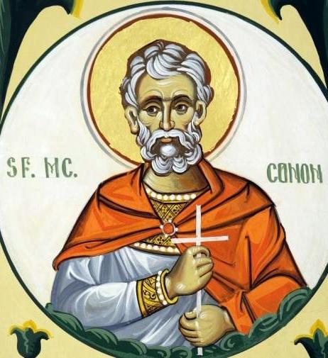 Sfântul Mucenic Conon grădinarul (†250) - foto preluat de basilica.ro